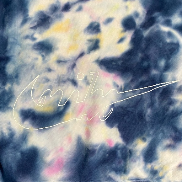 NEW | NIKE Sportswear Tie-Dye French Terry Mens Sweatshirt - Picture 4 of 6